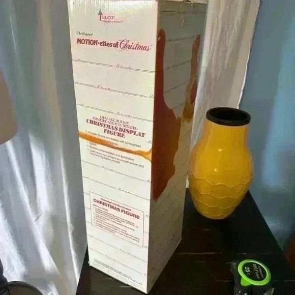 Vintage ELCO Motion-ettes Blonde Hair Christmas Angel - Tested and Working. - Picture 10 of 10